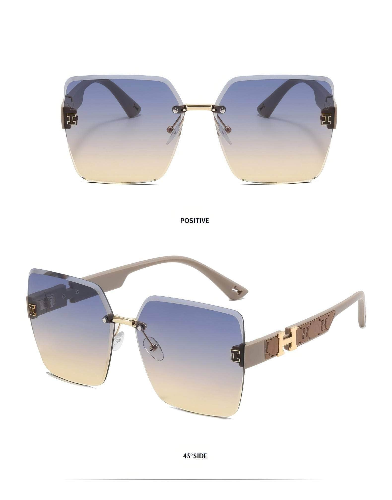 Classic Oversize Square Sunglasses