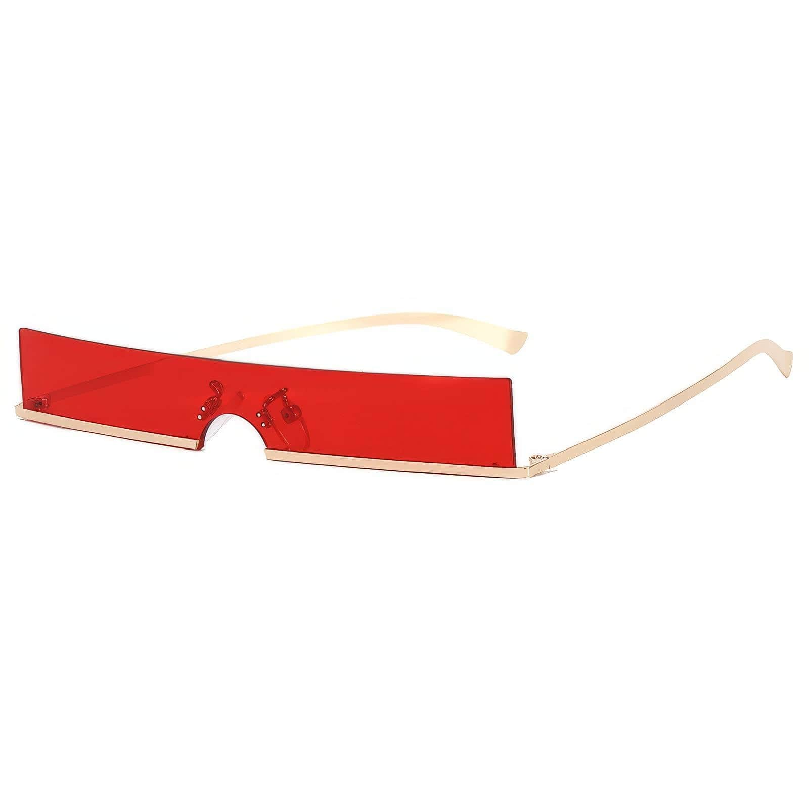 Classic Rectangle Slim Sunglasses