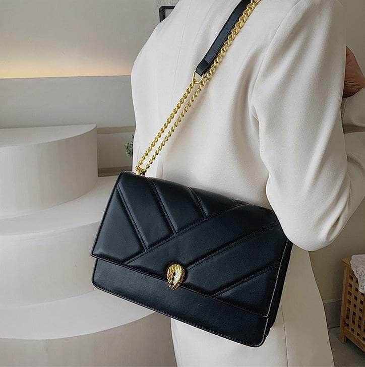 Classy Cushioned Crossbody Bag