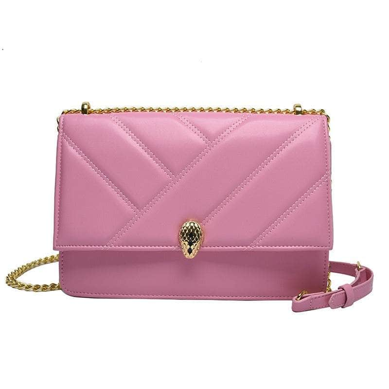 Classy Cushioned Crossbody Bag Pink