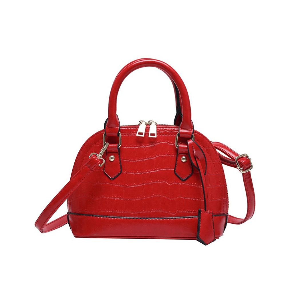 Classy Microfiber Leather Crossbody Handbag