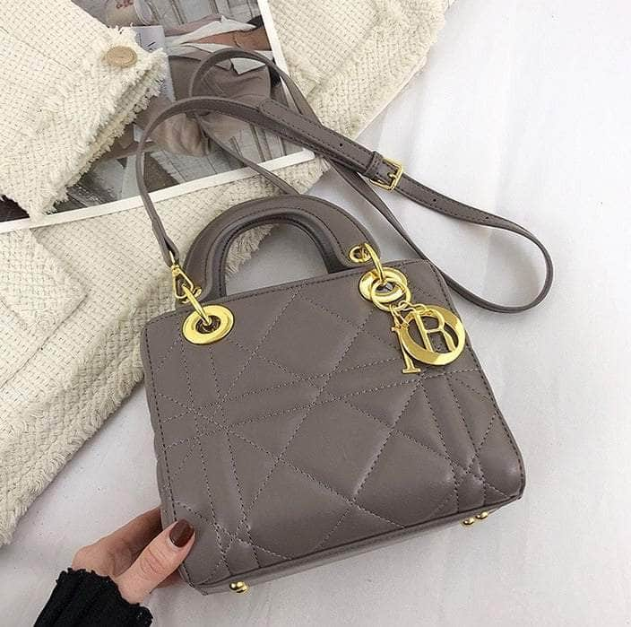 Classy Mini Shoulder Handbag Grey