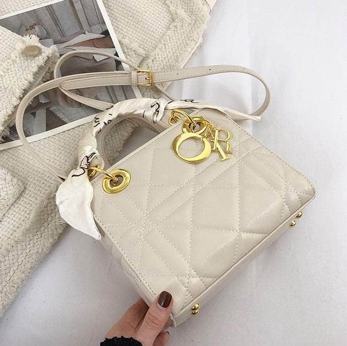 Classy Mini Shoulder Handbag Ivory