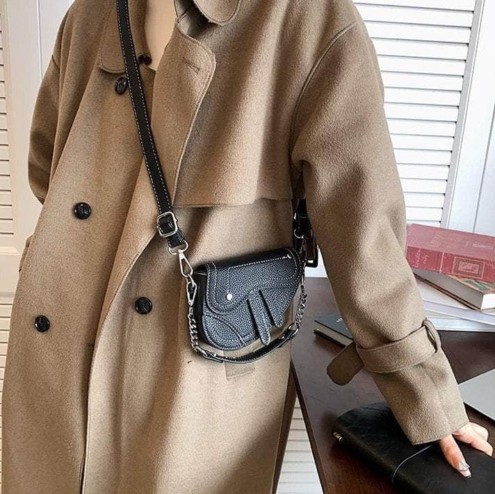 Classy Saddle Leather Bag