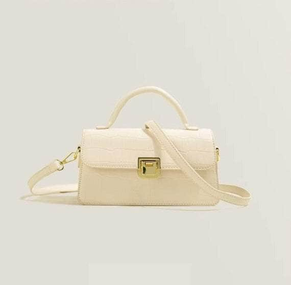 Classy Sling Crossbody Purse White