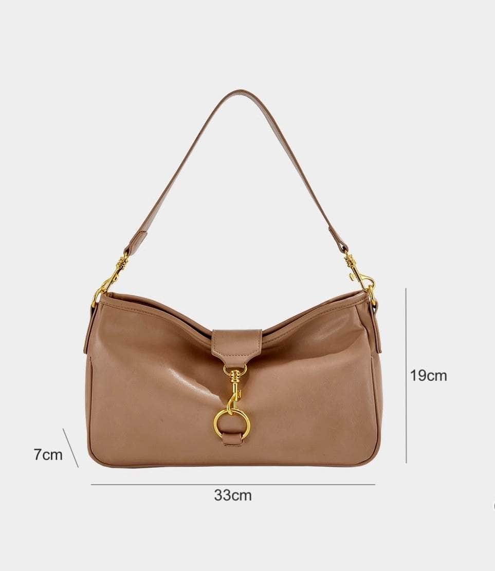 Classy Underarm Leather Purse