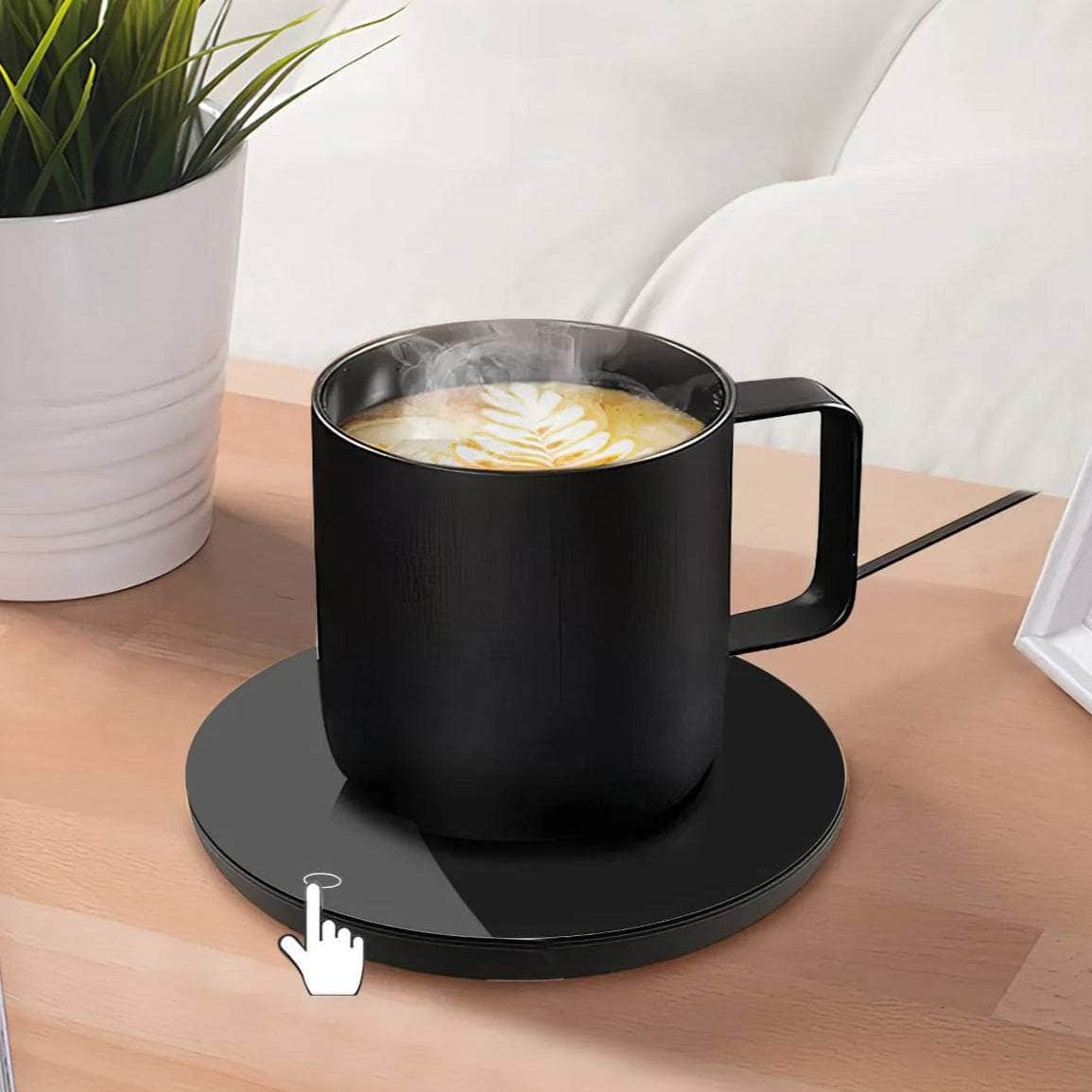 Coffee Cup Heater - USB Heating Pad, Electric Milk Tea Warmer, Thermostatic Coasters for Home Office Desk