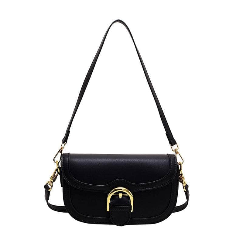 Compact Semicircle Shoulder Purse