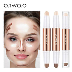 Contour Stick Double Head Contour Pen Waterproof Matte Finish Highlighters Shadow Contouring Pencil Cosmetics For Face