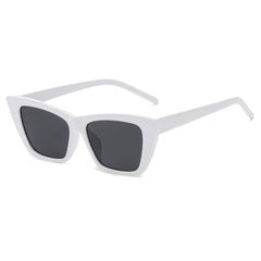 Cool Stylish Sunglasses Fashionable Shades White/Black / Resin