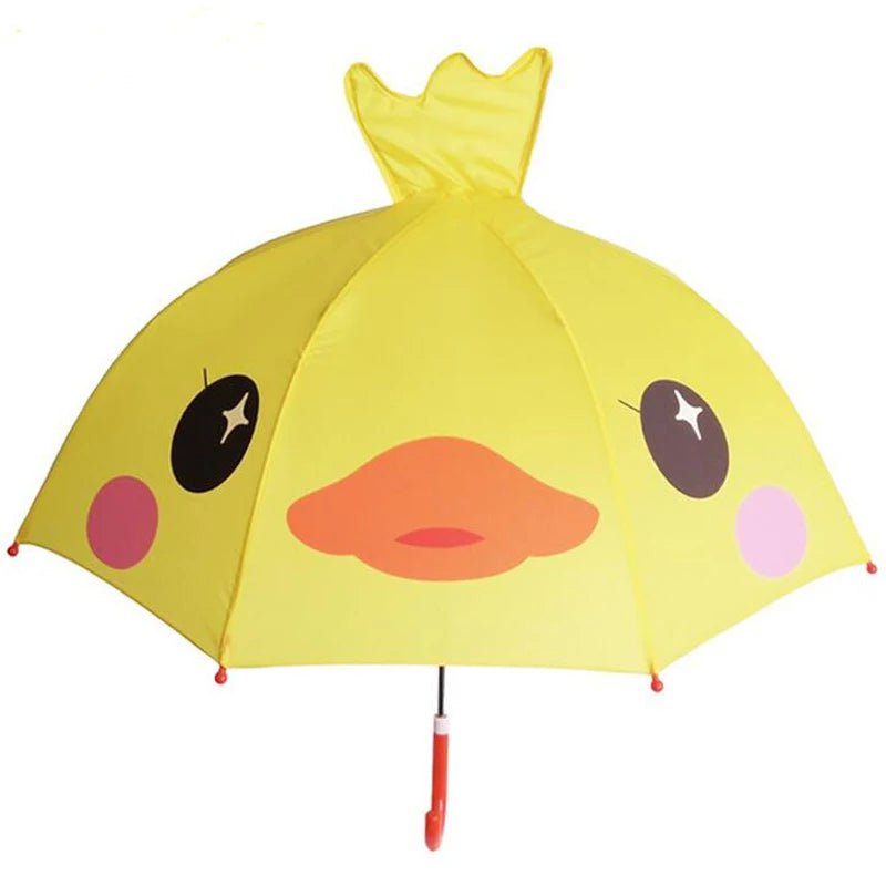 Creative Long-Handled 3D Ear Modeling Kids Umbrella 1