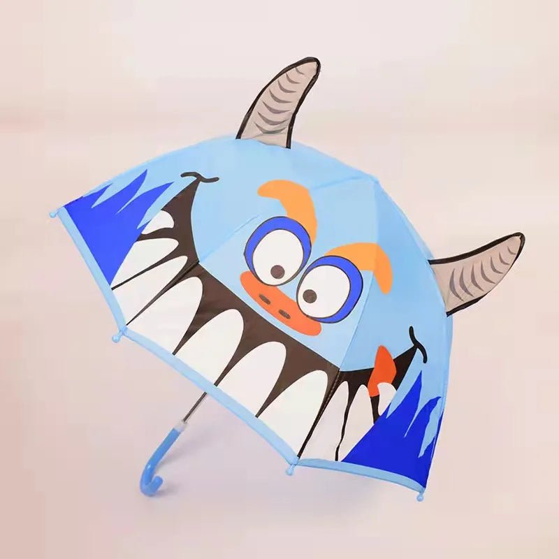 Creative Long-Handled 3D Ear Modeling Kids Umbrella 18