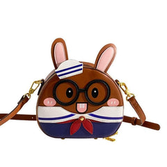 Crossbody Purse with Bunny Charm