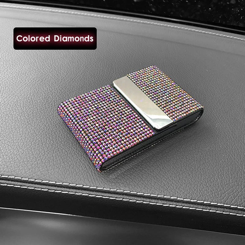 Crystal Diamond Ladies Key Purse Bag Passport Holder color