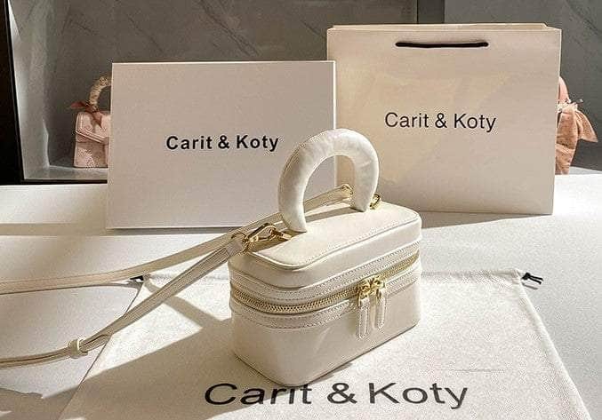 Cube Shaped Luxury Variety Vanity Handbag