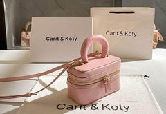 Cube Shaped Luxury Variety Vanity Handbag