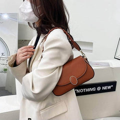 Cute Flap Crossbody Shoulder Leather Handbag