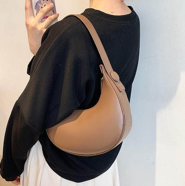 Cute Half Crescent Armpit Bag