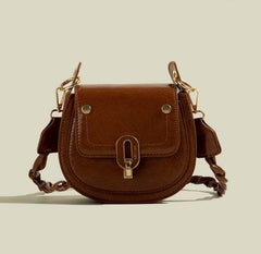 Cute Leather Satchel Crossbody Purse