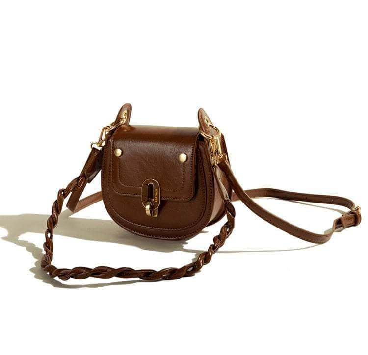 Cute Leather Satchel Crossbody Purse