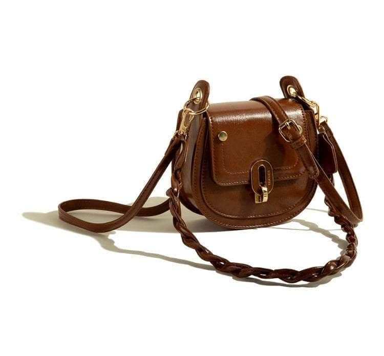 Cute Leather Satchel Crossbody Purse