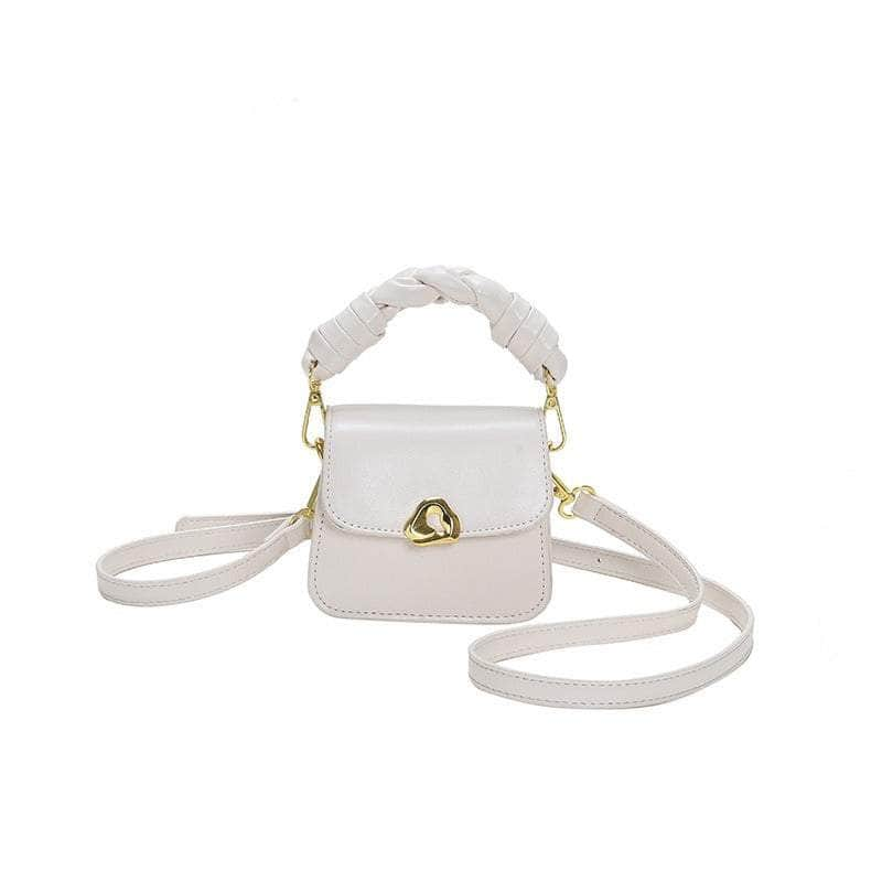 Cute Mini One-Shoulder Crossbody Bag Ivory