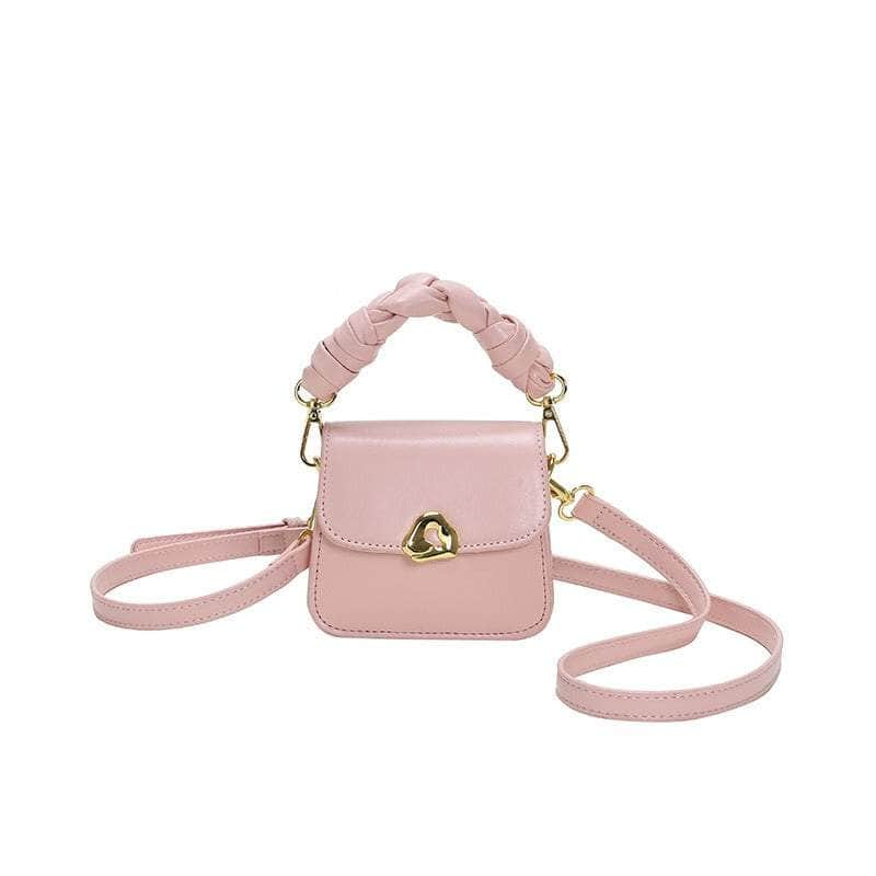 Cute Mini One-Shoulder Crossbody Bag Pink