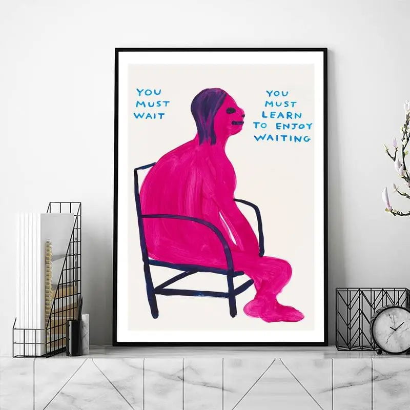 David Shrigley Art Poster Prints - Wall Pictures for Living Room, Home Decoration A6 / 20x30cm