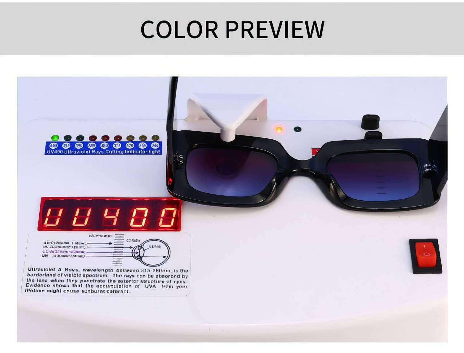 Designer Rectangle Eyewear