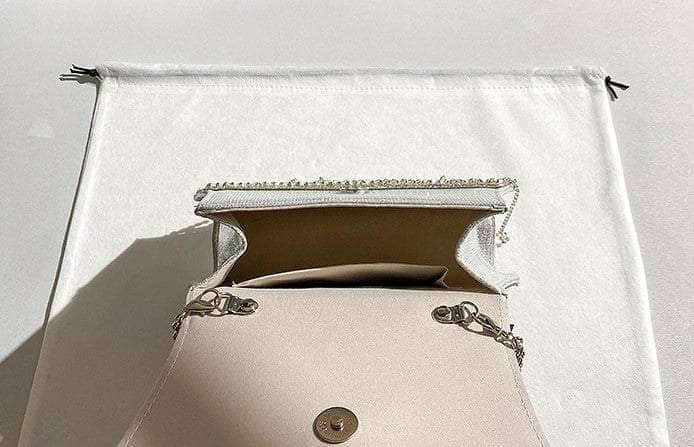 Diamond Tassel Rhinestone Evening Clutch Purse