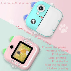 Digital Children Camera for Photography - Instant Print Photo, Kids Camera with Mini Thermal Printer, Video, Educational Toys Gift