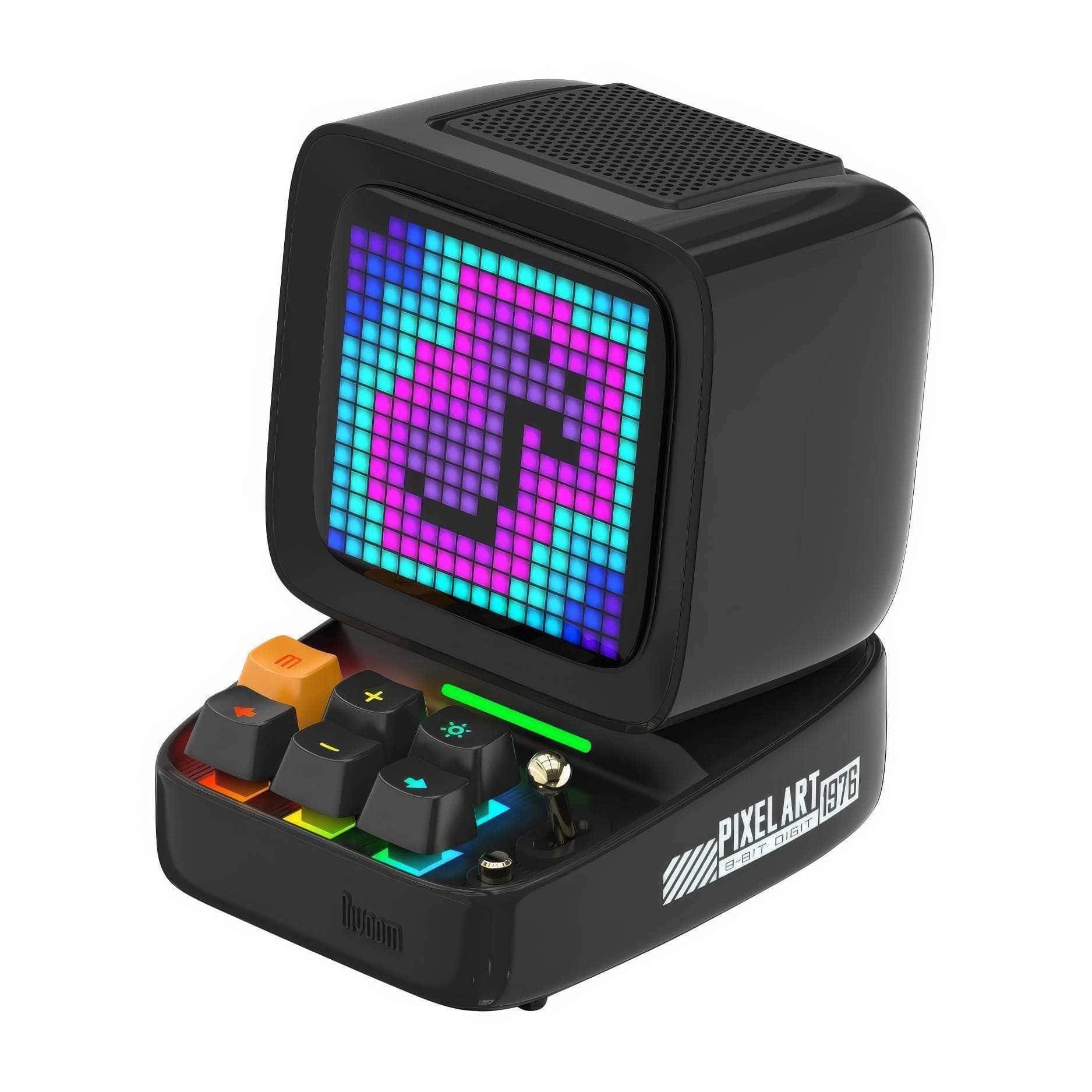 Divoom Ditoo Pixel Art Bluetooth Speaker - Wireless, 15W Output Power, Ideal for Gaming Room Setup with 16x16 LED App-Controlled Front Screen