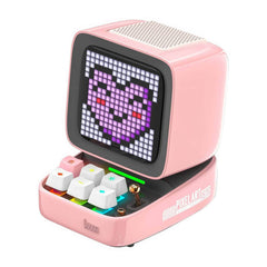 Divoom Ditoo-Pro Retro Pixel Art Bluetooth Speaker - Portable, Alarm Clock, DIY LED Display Board, Cute Gift, Home Light Decoration