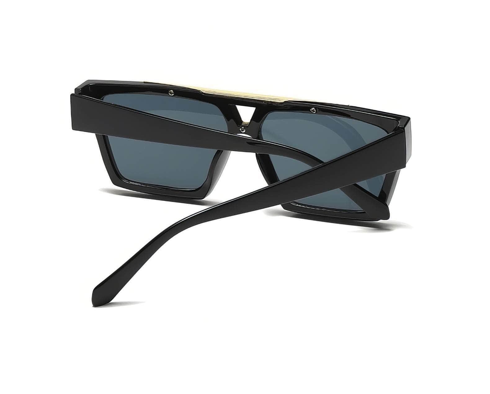 Double Beam Square Sunglasses