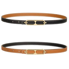 Double-Sided Women's Thin Belt