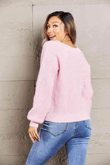 Double Take See It Differently Drop Shoulder Sweater