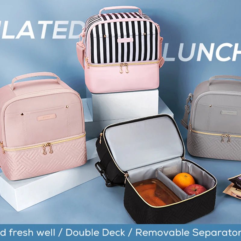 Durable and Waterproof Portable Thermal Lunch Bag