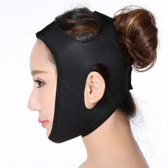 Elastic Face Slimming Bandage, V Line Face Shaper, Women's Chin and Cheek Lift-Up Belt, Facial Massage Strap