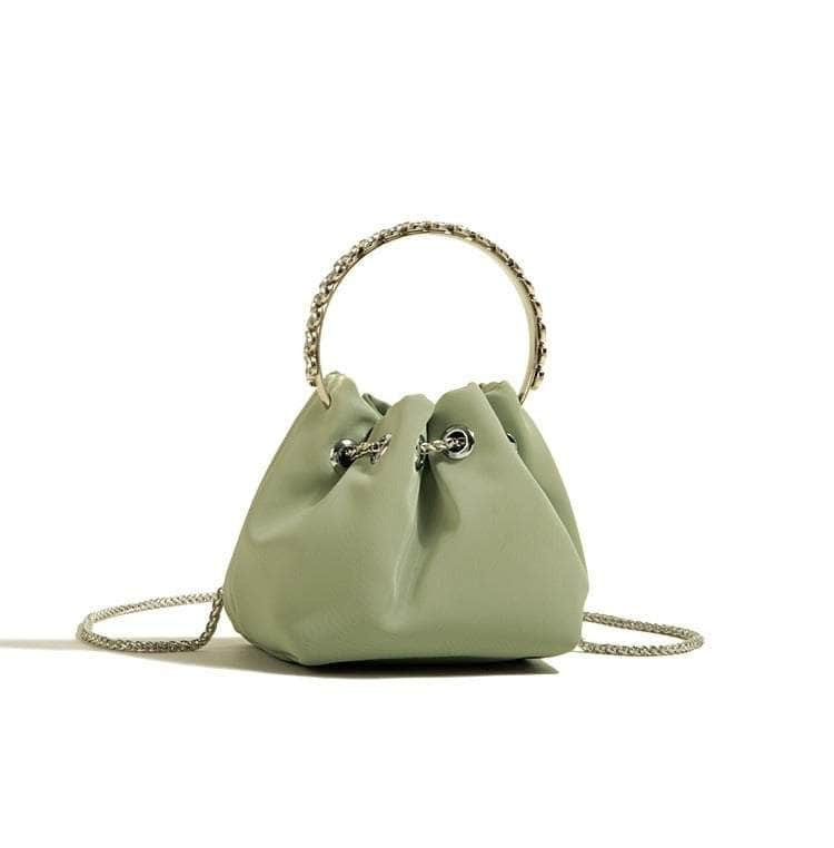 Elegant Crossbody Mini Bucket Handbag