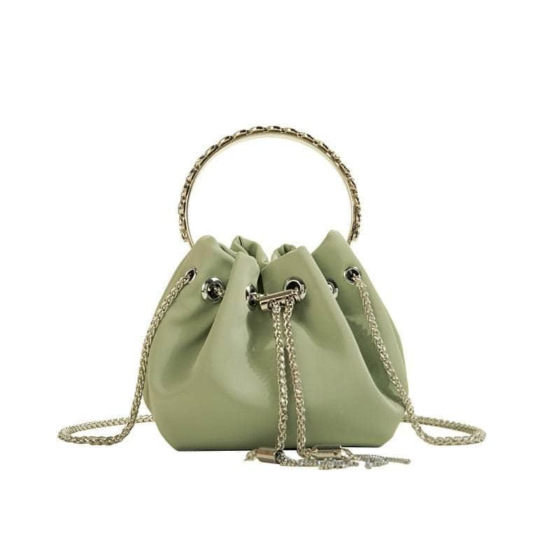 Elegant Crossbody Mini Bucket Handbag