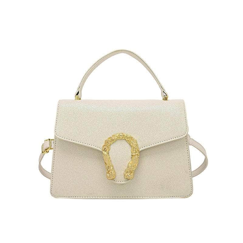 Elegant Crossbody Women's Handbag White