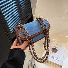 Elegant Flap Crossbody Bag