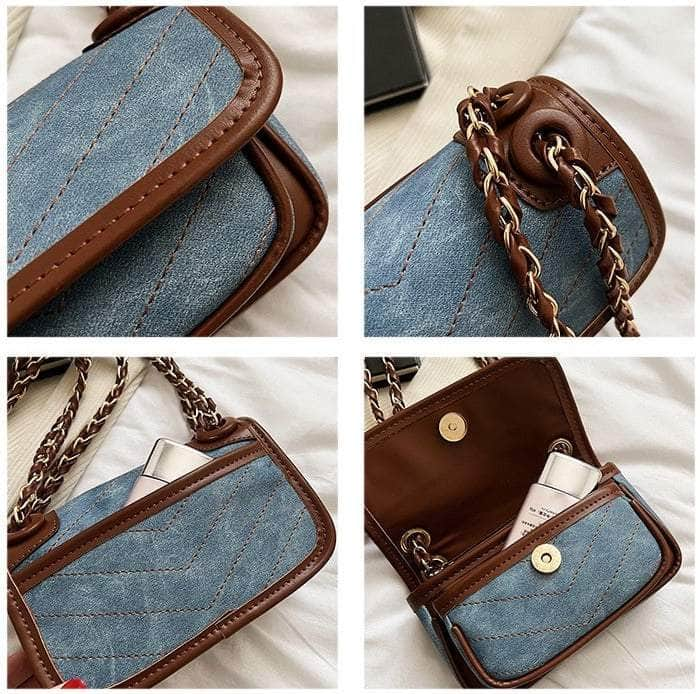 Elegant Flap Crossbody Bag