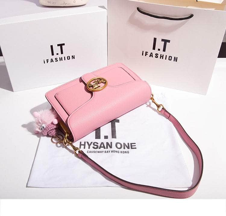 Elegant Flap Top Handle Bag