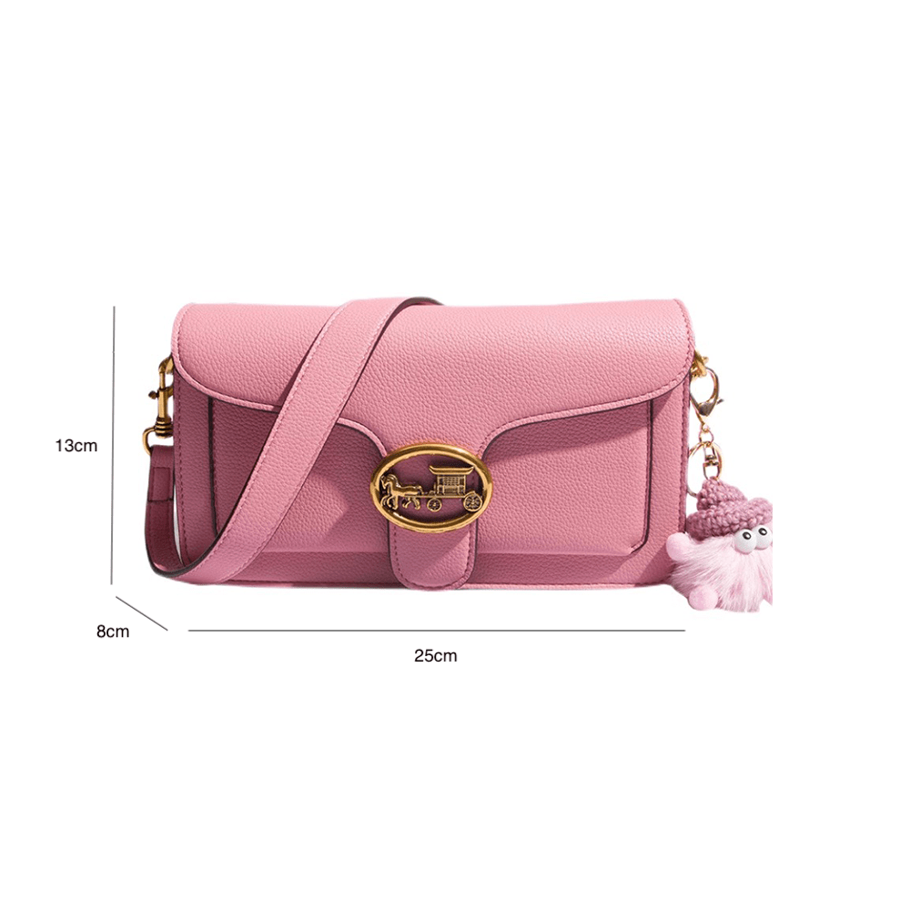 Elegant Flap Top Handle Bag