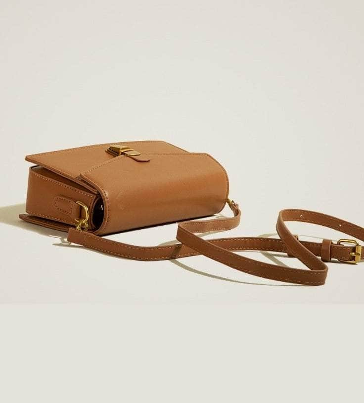 Elegant Ladies' Leather Sling Bag