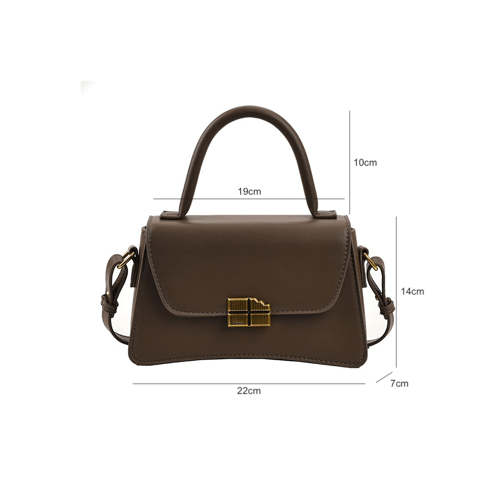 Elegant Microfiber Leather Handbag