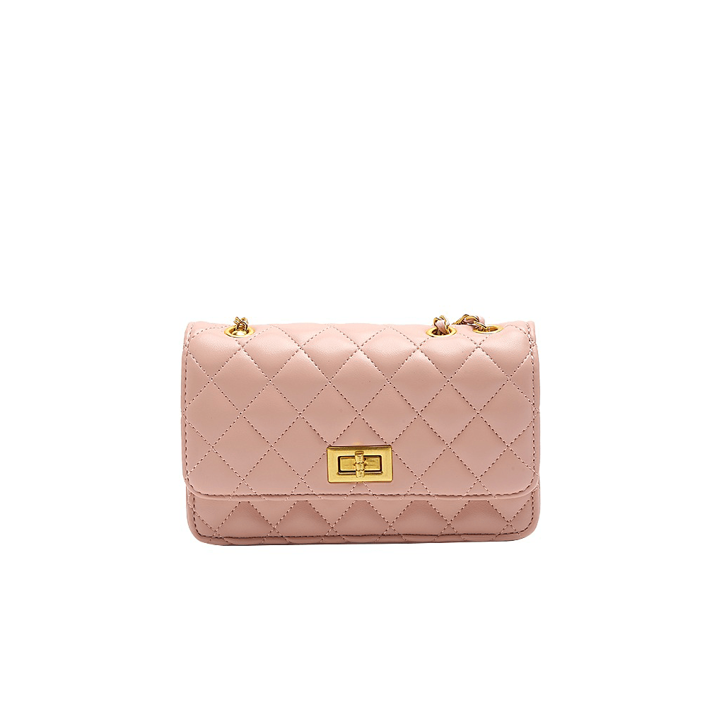 Elegant Quilted Envelope Crossbody Chain Bag