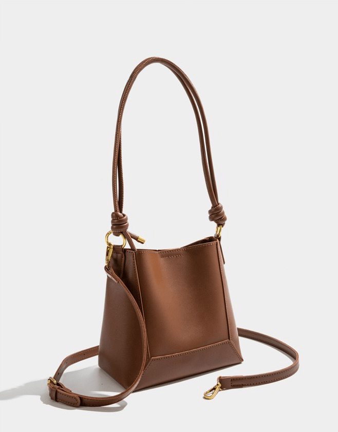 Elegant Retro Crossbody Bucket Bag