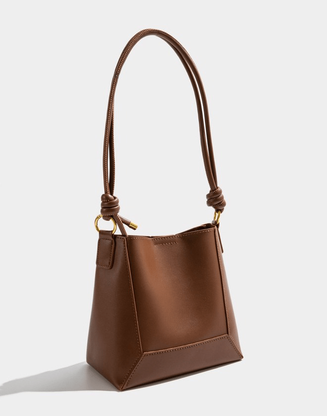 Elegant Retro Crossbody Bucket Bag